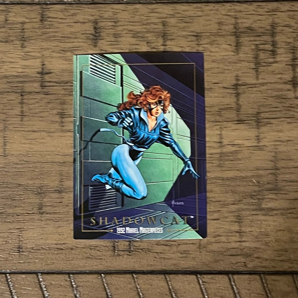 1992 SkyBox Marvel Masterpieces Shadowcat #75 Trading Card